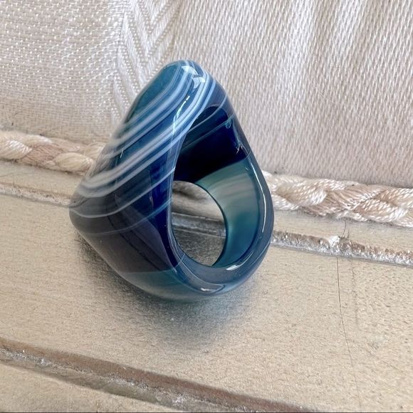 Natural Semi-Precious Stone Ring - Picture 6 of 7